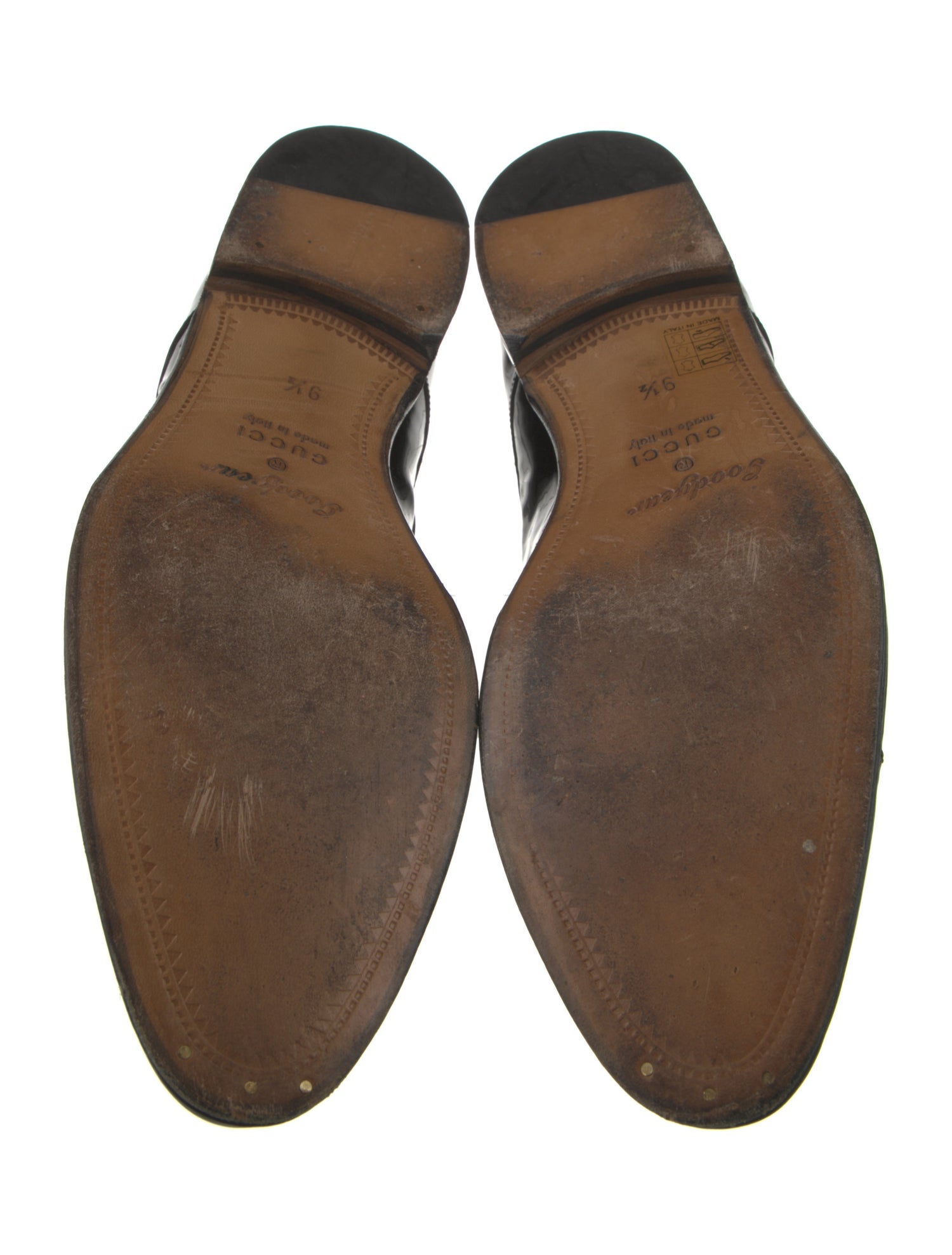 Gucci Patent Leather Oxfords